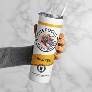 Hocus Pocus White Claw Tumbler - Orange 20oz